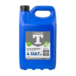 Alkylatbensin 4 takt i blå dunk