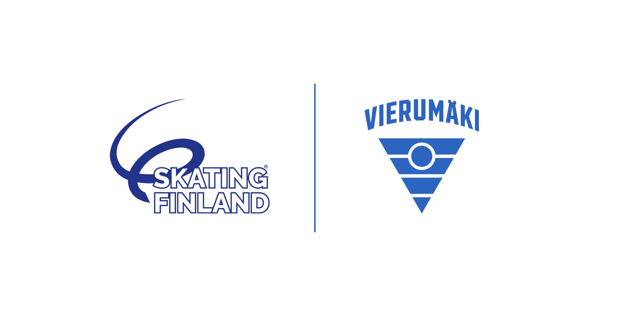Yhteislogo PIENI Skating Finland SCL ja Vierumäki 2026 - logo