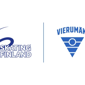 Yhteislogo PIENI Skating Finland SCL ja Vierumäki 2026 - logo