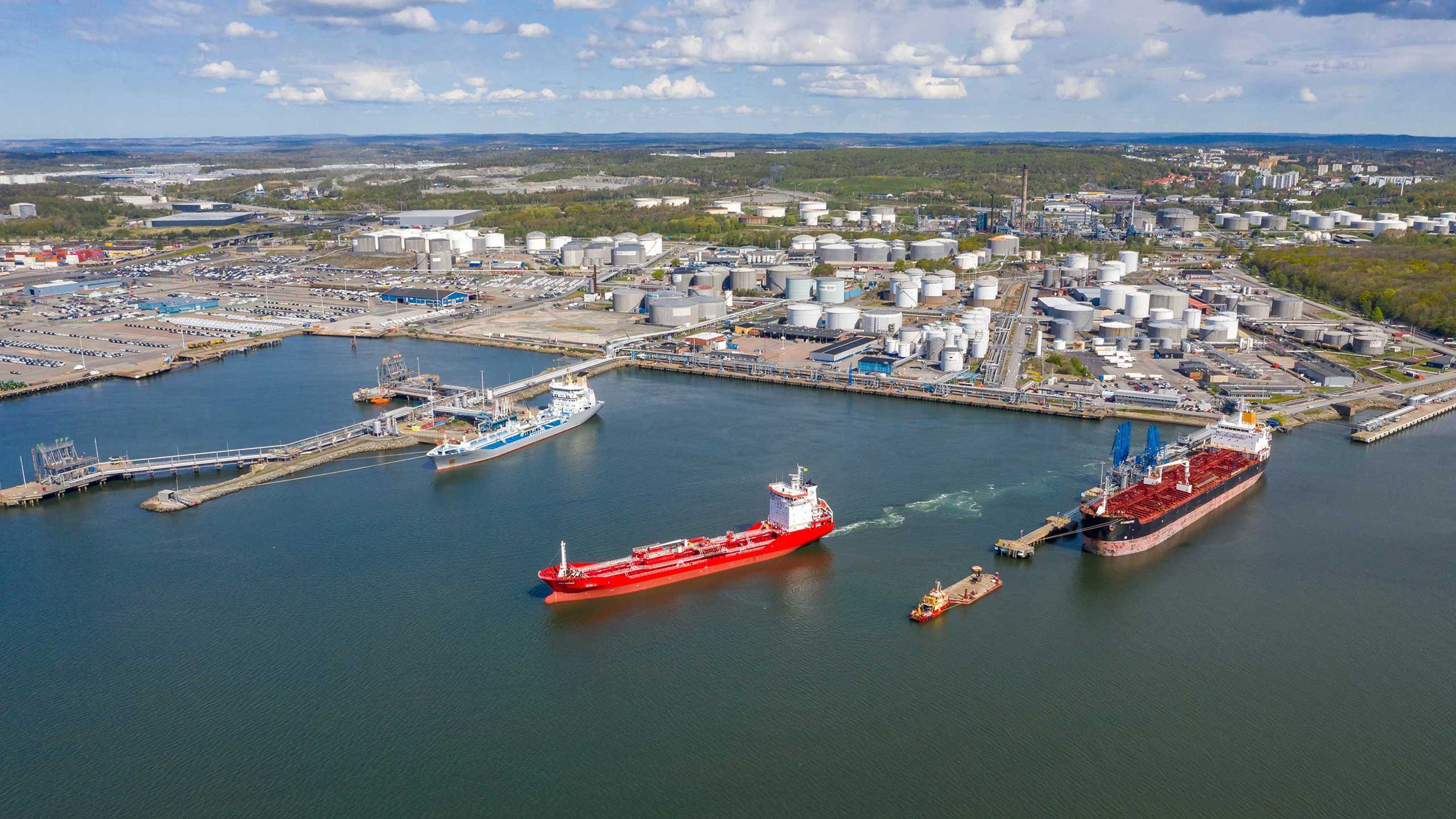 The "Energy harbour": Gothenburg harbour