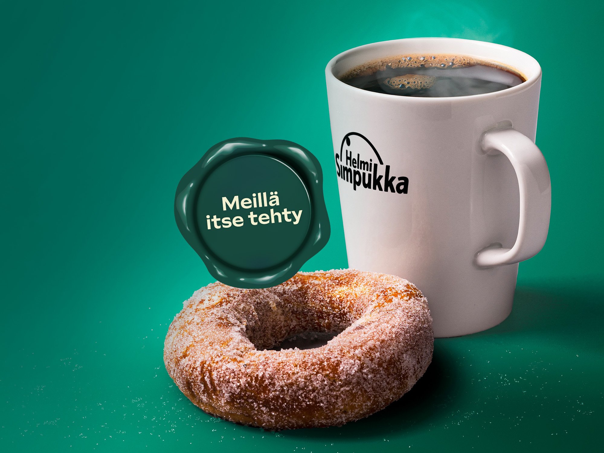 HelmiSimpukan Take Away -kahvikupit, pieni, normi sekä iso kuppi