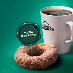 HelmiSimpukan Take Away -kahvikupit, pieni, normi sekä iso kuppi