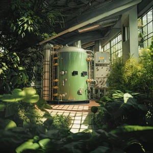 Öljylämmitin viherhuoneessa