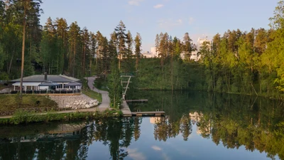 Valkjärvi kohti palmua
