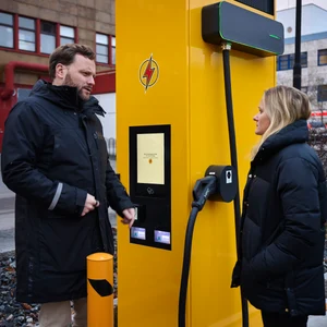 Heavy charging station