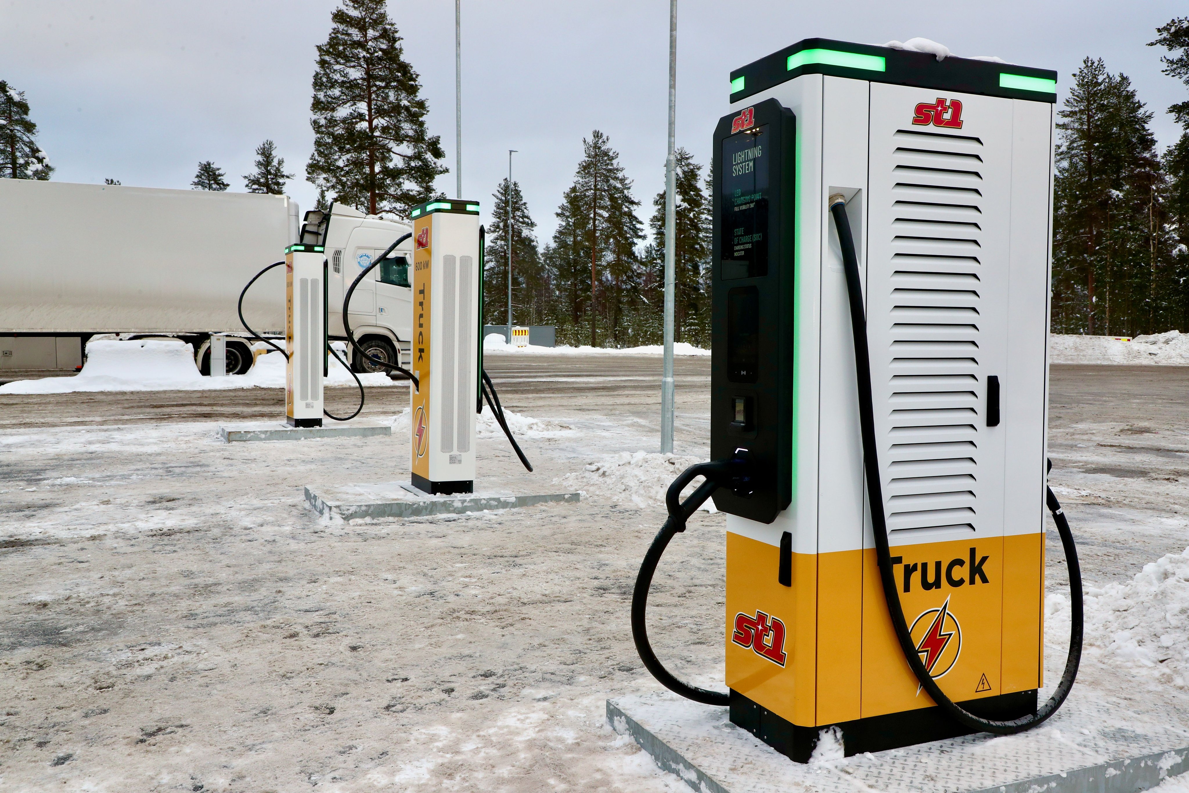 St1 Koppang tungbillader