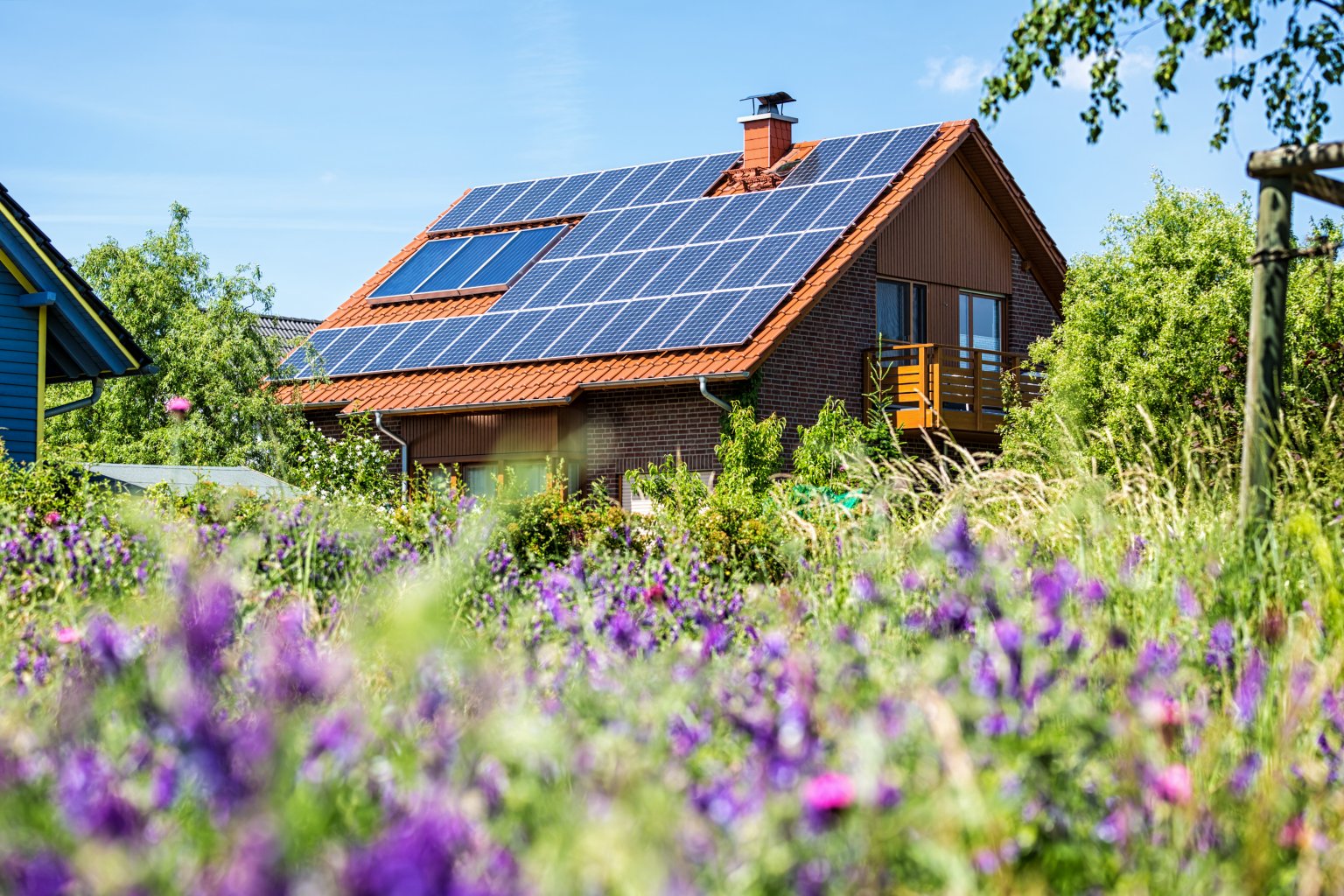 Einfamilienhaus mit Photovoltaikanlage