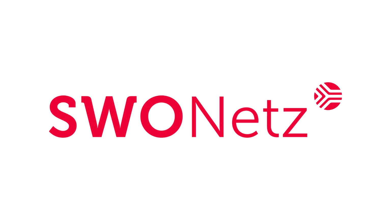 Logo der SWO Netz GmbH mit Weißraum