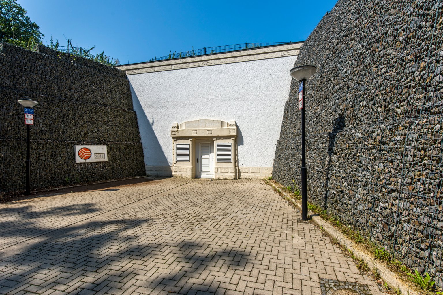 Außenansicht Wasserhochbehälter Schölerberg