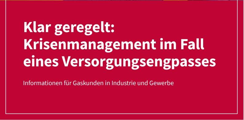 Infoblatt Krisenmanagement