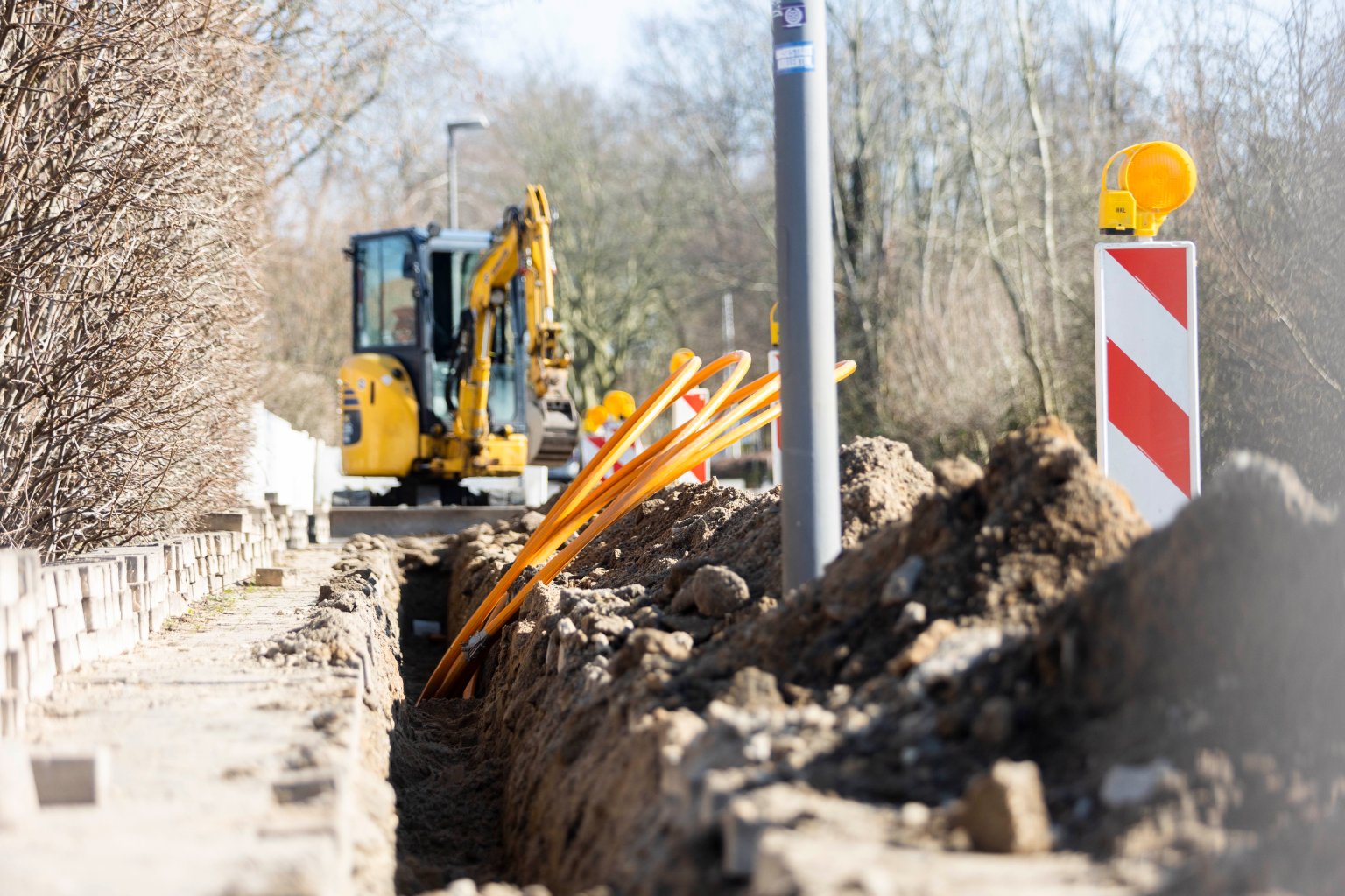 Spatenstich zum Glasfaserausbau in Osnabrück