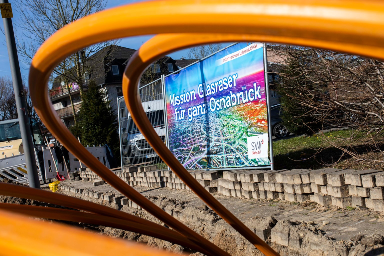 Baustart für die Mission Glasraser