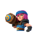 Firecracker — Clash Royale card art (Supercell Fan Kit)