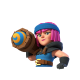 Firecracker — Clash Royale card art (Supercell Fan Kit)