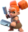 Berserker — Clash Royale card art (Supercell Fan Kit)
