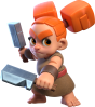 Berserker — Clash Royale card art (Supercell Fan Kit)