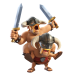 Elite Barbarians — Clash Royale card art (Supercell Fan Kit)