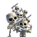 Skeleton Army — Clash Royale card art (Supercell Fan Kit)