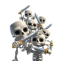 Skeleton Army — Clash Royale card art (Supercell Fan Kit)
