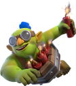 Goblin Demolisher — Clash Royale card art (Supercell Fan Kit)