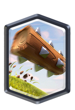 The Log — Clash Royale card art (Supercell Fan Kit)