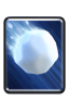 Giant Snowball — Clash Royale card art (Supercell Fan Kit)