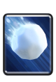 Giant Snowball — Clash Royale card art (Supercell Fan Kit)