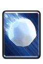 Giant Snowball — Clash Royale card art (Supercell Fan Kit)