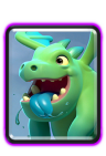 Baby Dragon — Clash Royale card art (Supercell Fan Kit)