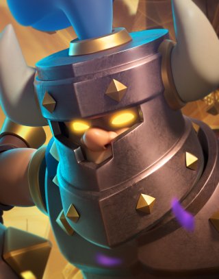 Dark Prince Hero — Clash Royale card art (Supercell Fan Kit)