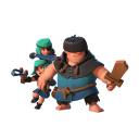 Rascals — Clash Royale card art (Supercell Fan Kit)
