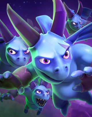 Minion Horde Evolution — Clash Royale card art (Supercell Fan Kit)