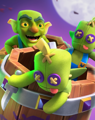 Goblin Barrel Evolution — Clash Royale card art (Supercell Fan Kit)