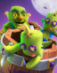 Goblin Barrel Evolution — Clash Royale card art (Supercell Fan Kit)