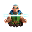 Magic Archer — Clash Royale card art (Supercell Fan Kit)