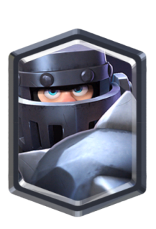 Mega Knight — Clash Royale card art (Supercell Fan Kit)