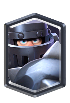 Mega Knight — Clash Royale card art (Supercell Fan Kit)