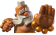 Monk — Clash Royale card art (Supercell Fan Kit)