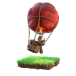 Balloon — Clash Royale card art (Supercell Fan Kit)