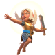Battle Healer — Clash Royale card art (Supercell Fan Kit)