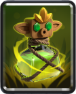 Goblin Curse — Clash Royale card art (Supercell Fan Kit)