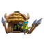 Goblin Hut — Clash Royale card art (Supercell Fan Kit)