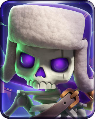 Skeletons Evolution — Clash Royale card art (Supercell Fan Kit)