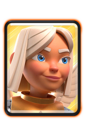 Battle Healer — Clash Royale card art (Supercell Fan Kit)