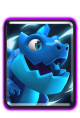 Electro Dragon — Clash Royale card art (Supercell Fan Kit)