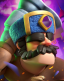 Hunter Evolution — Clash Royale card art (Supercell Fan Kit)