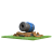 Cannon Cart — Clash Royale card art (Supercell Fan Kit)