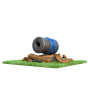 Cannon Cart — Clash Royale card art (Supercell Fan Kit)