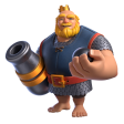 Royal Giant — Clash Royale card art (Supercell Fan Kit)