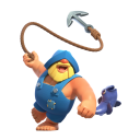 Fisherman — Clash Royale card art (Supercell Fan Kit)